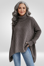 Women's Oversized Turtleneck Sweater