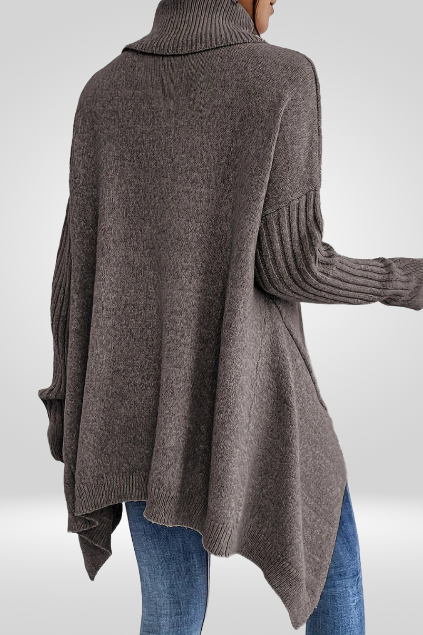 Women's Oversized Turtleneck Sweater