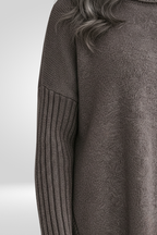 Women's Oversized Turtleneck Sweater