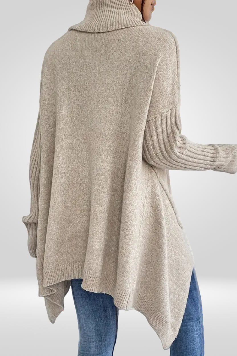Women's Oversized Turtleneck Sweater