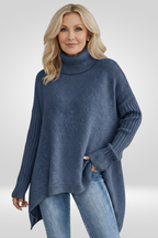 Women's Oversized Turtleneck Sweater