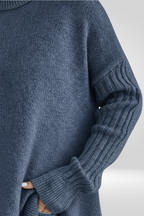 Women's Oversized Turtleneck Sweater