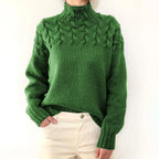Women's Cable Knit Turtleneck Sweater