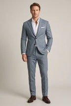 Men's Durable Nylon Business Suit Slim Fit Two Weddings