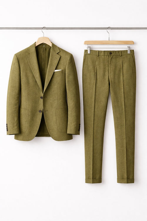 Men's Durable Nylon Business Suit Slim Fit Two Weddings