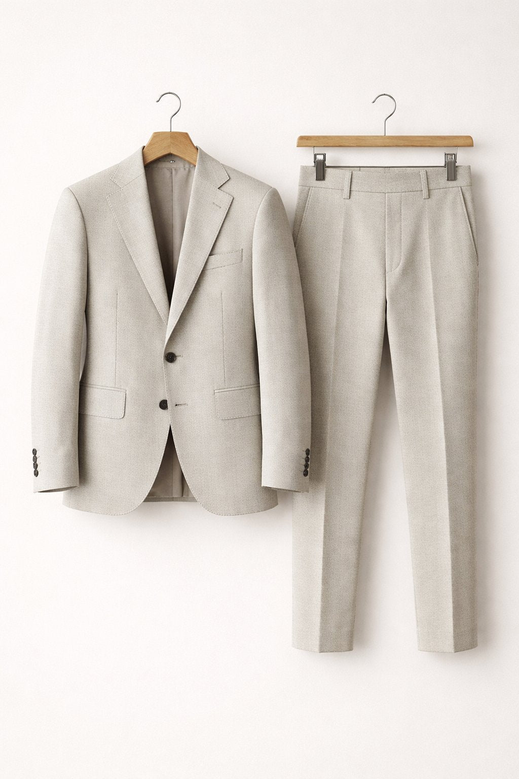 Men's Durable Nylon Business Suit Slim Fit Two Weddings
