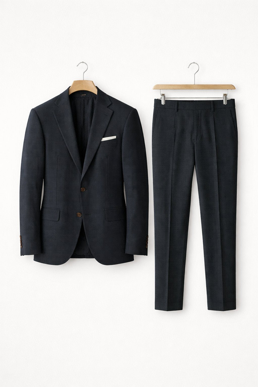 Men's Durable Nylon Business Suit Slim Fit Two Weddings