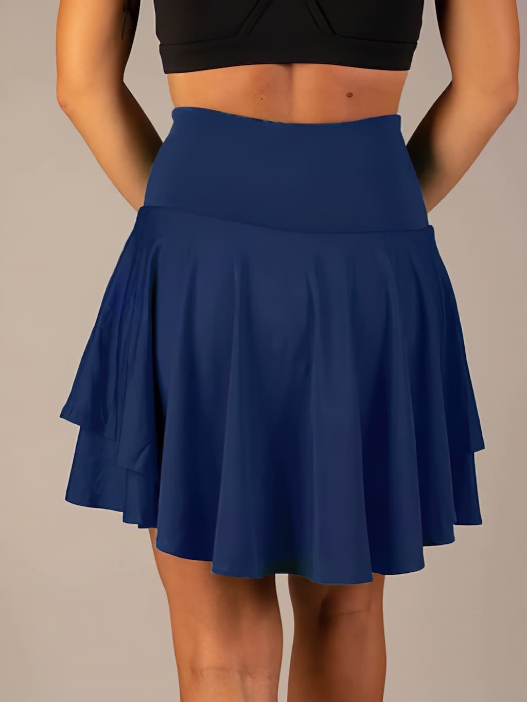 Women's Active Skort High Waist Flared Sports Skirt