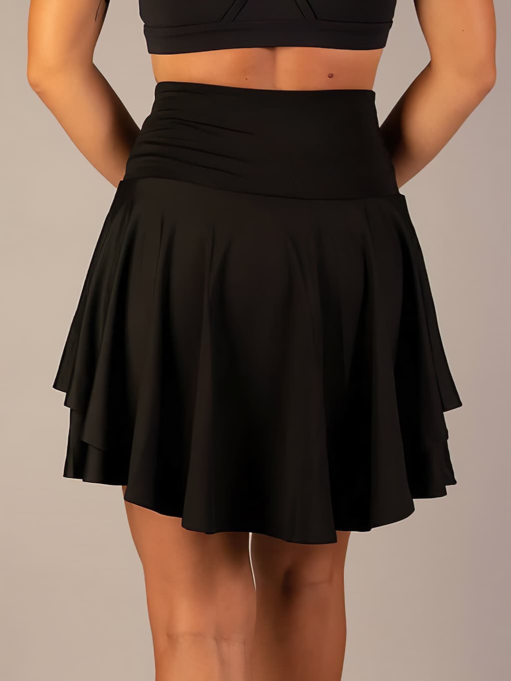 Women's Active Skort High Waist Flared Sports Skirt