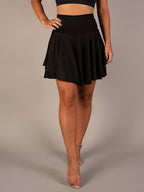 Women's Active Skort High Waist Flared Sports Skirt