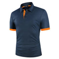 Men's Classic Summer Polo Shirt Lightweight Breathable Comfortable Smart
