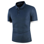 Men's Classic Summer Polo Shirt Lightweight Breathable Comfortable Smart