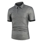 Men's Classic Summer Polo Shirt Lightweight Breathable Comfortable Smart
