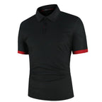 Men's Classic Summer Polo Shirt Lightweight Breathable Comfortable Smart