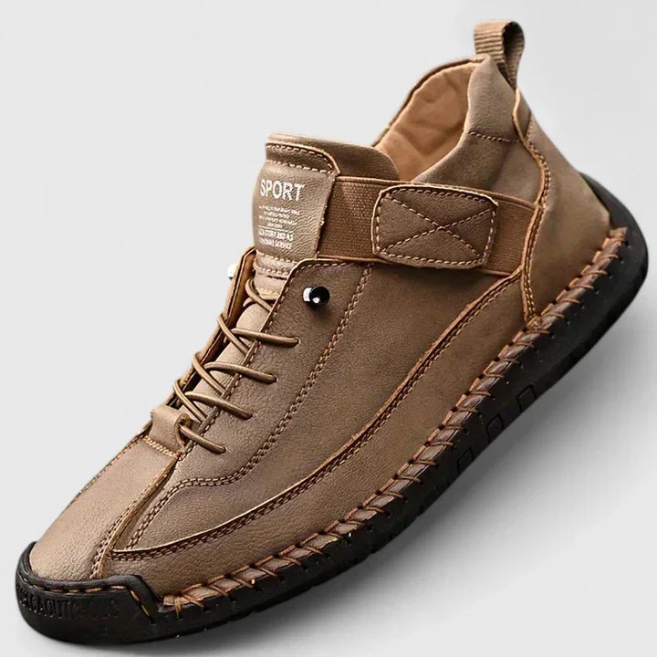 Women's Streamlined Soft-Step Everyday Walking Sneakers - Khaki