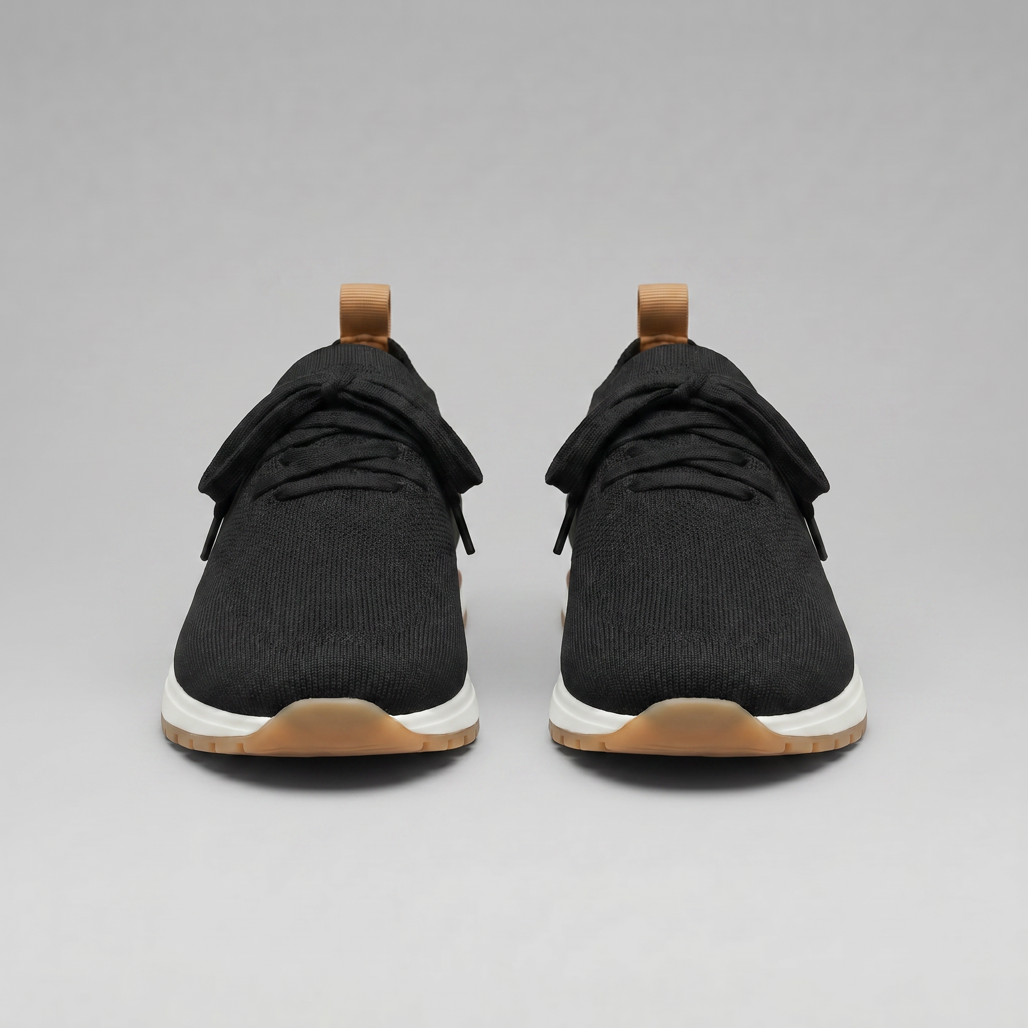 Men's Trainers Knitted Upper Lace Detail Everyday Shoes