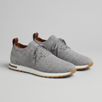 Men's Trainers Knitted Upper Lace Detail Everyday Shoes