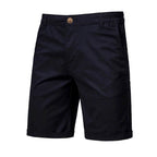 Men's Chino Shorts Elastic Waist Smart Casual Fit