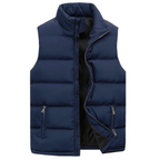 Men's Quilted Bodywarmer Water Resistant Lightweight Gilet Casual Smart