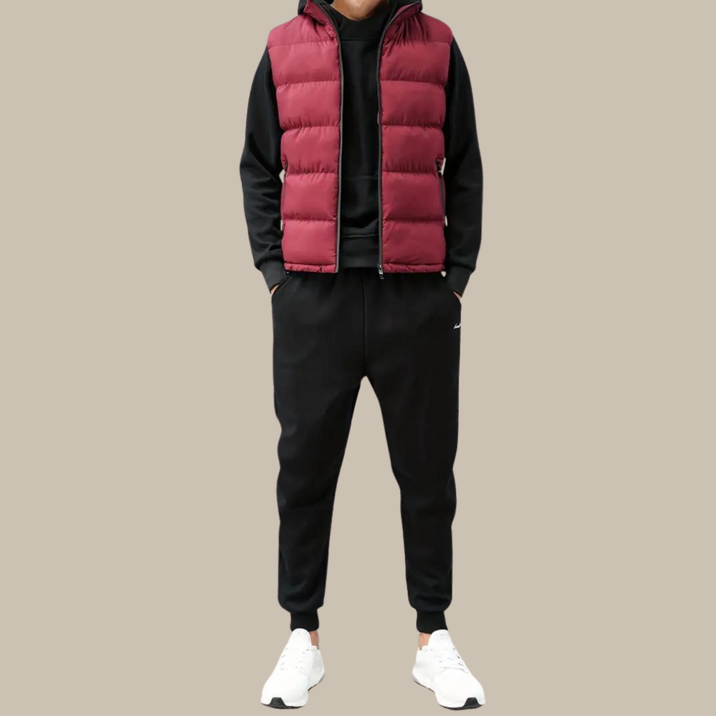 Men's Quilted Bodywarmer Water Resistant Lightweight Gilet Casual Smart