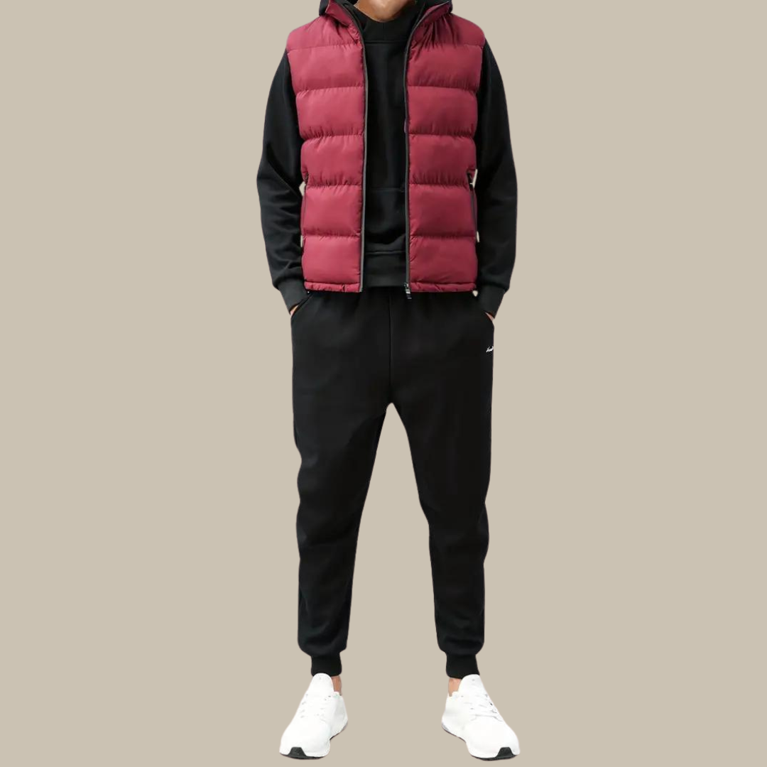 Men's Quilted Bodywarmer Water Resistant Lightweight Gilet Casual Smart