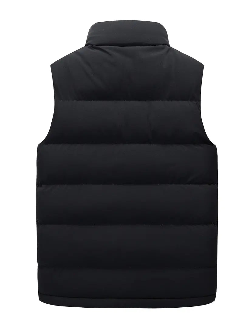 Men's Quilted Bodywarmer Water Resistant Lightweight Gilet Casual Smart