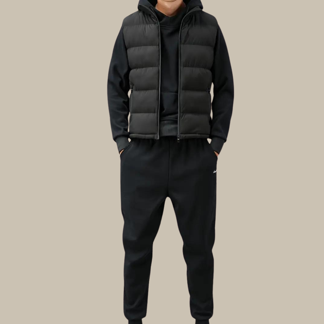 Men's Quilted Bodywarmer Water Resistant Lightweight Gilet Casual Smart
