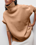 Women's Oversized Turtleneck Sweater