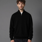 Men's Wool Sweater Warm Comfortable Stylish Versatile Layering Knitwear
