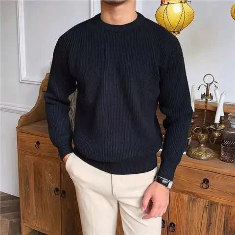 Men's Comfortable Sweater Soft Breathable Stylish Casual Everyday Layering