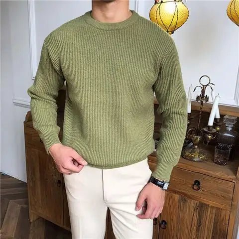 Men's Comfortable Sweater Soft Breathable Stylish Casual Everyday Layering