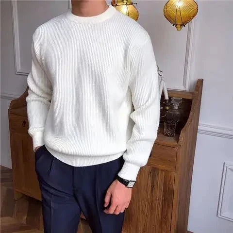 Men's Comfortable Sweater Soft Breathable Stylish Casual Everyday Layering