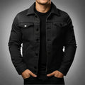 Men's Lightweight Denim Jacket Casual Stylish Everyday Spring Layering