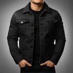 Men's Lightweight Denim Jacket Casual Stylish Everyday Spring Layering