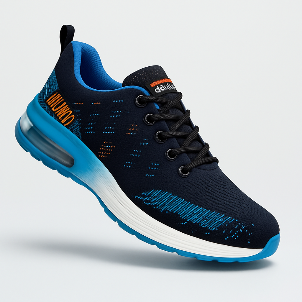 Men's S3 Lace Up Air Cushion Safety Shoes