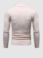 Men's Slim Fit Turtleneck Sweater Minimalist Layer for Autumn
