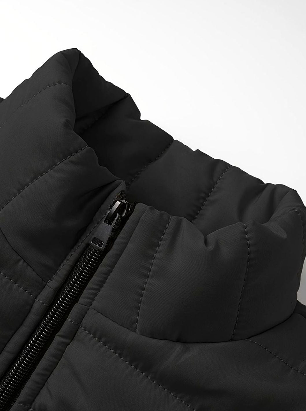Men's Packable Channel-Quilted Zip Puffer Jacket