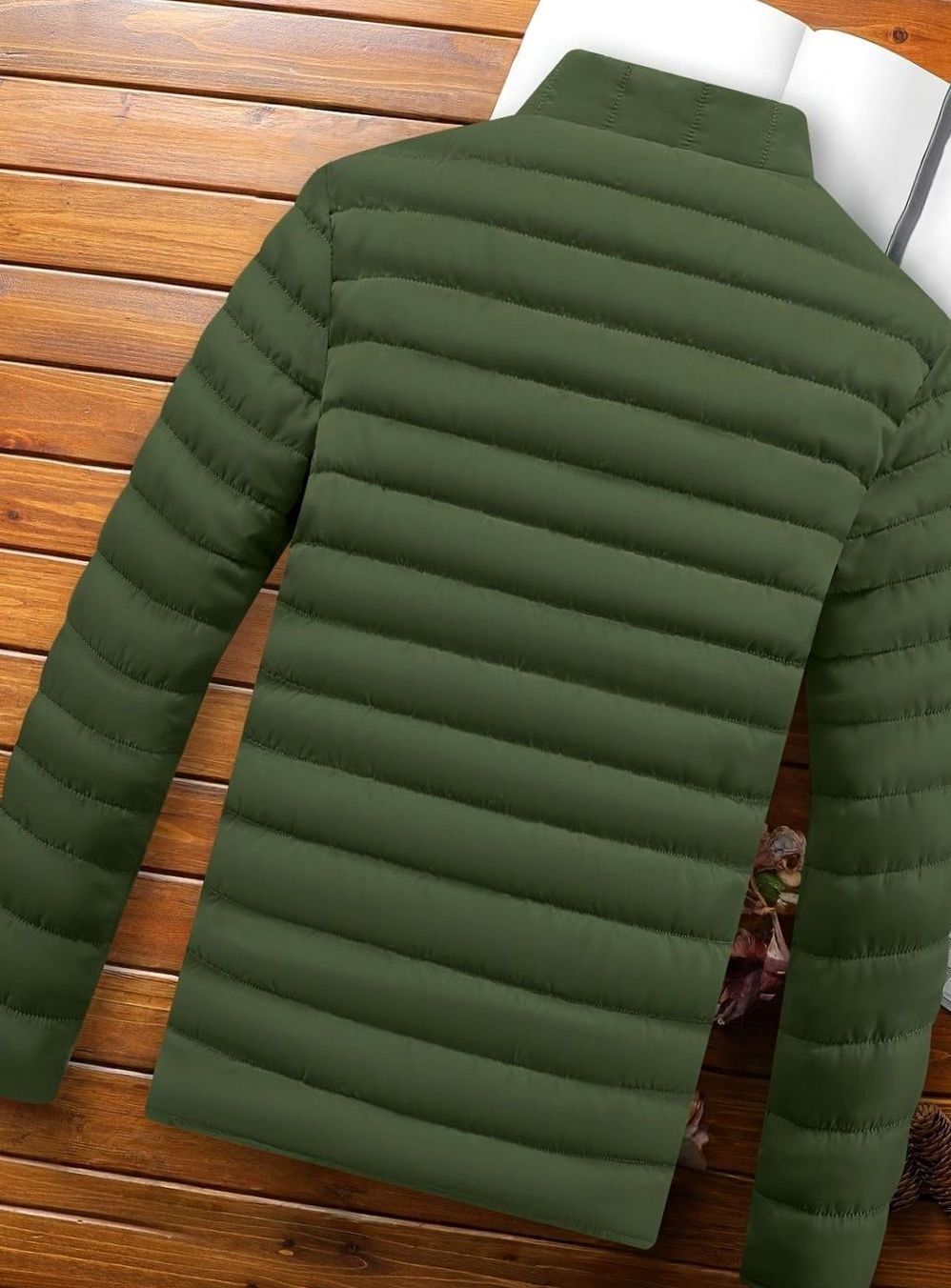Men's Packable Channel-Quilted Zip Puffer Jacket
