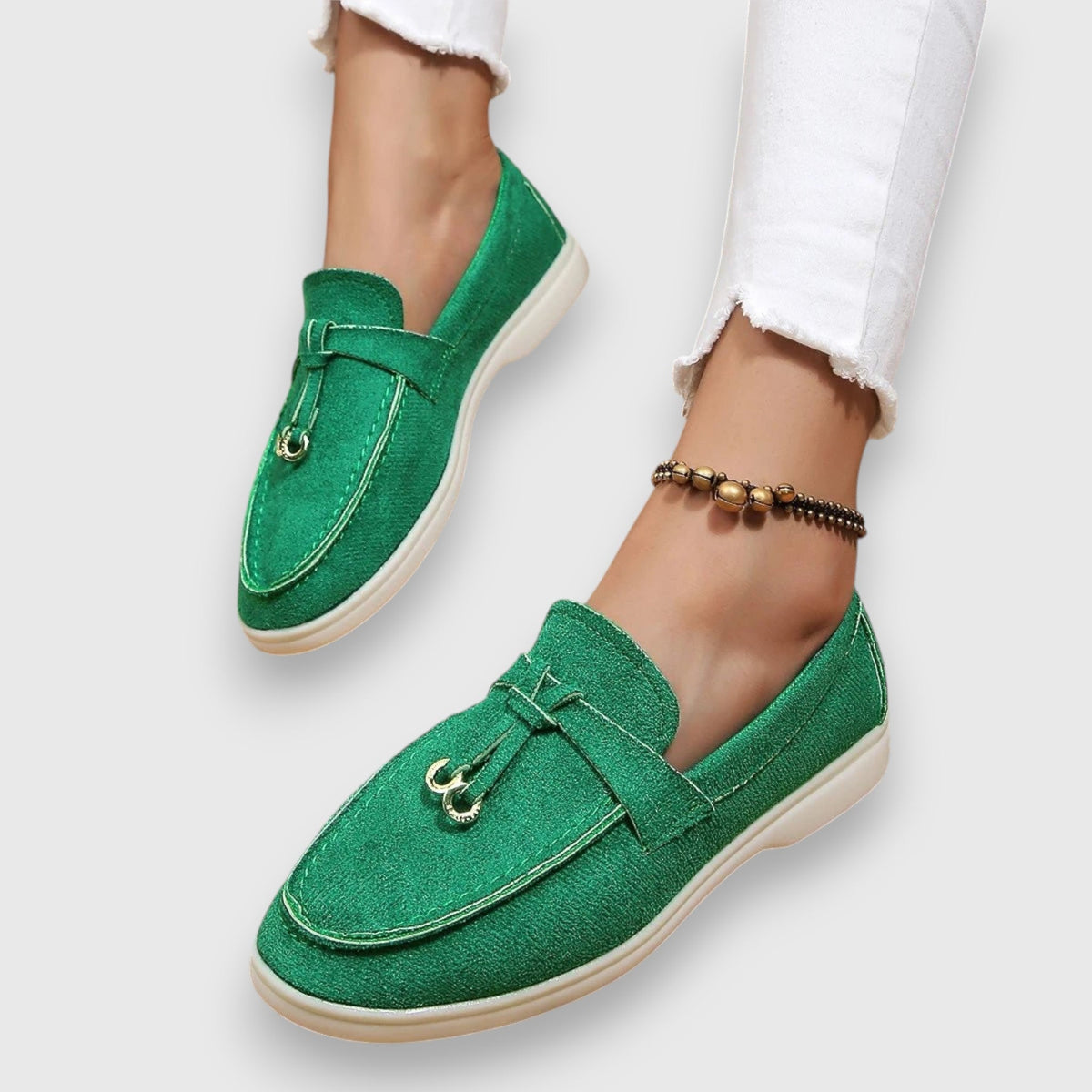 Women's Tassel Detail Loafers Slip-On Flat Everyday Shoes