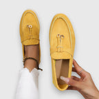 Women's Tassel Detail Loafers Slip-On Flat Everyday Shoes