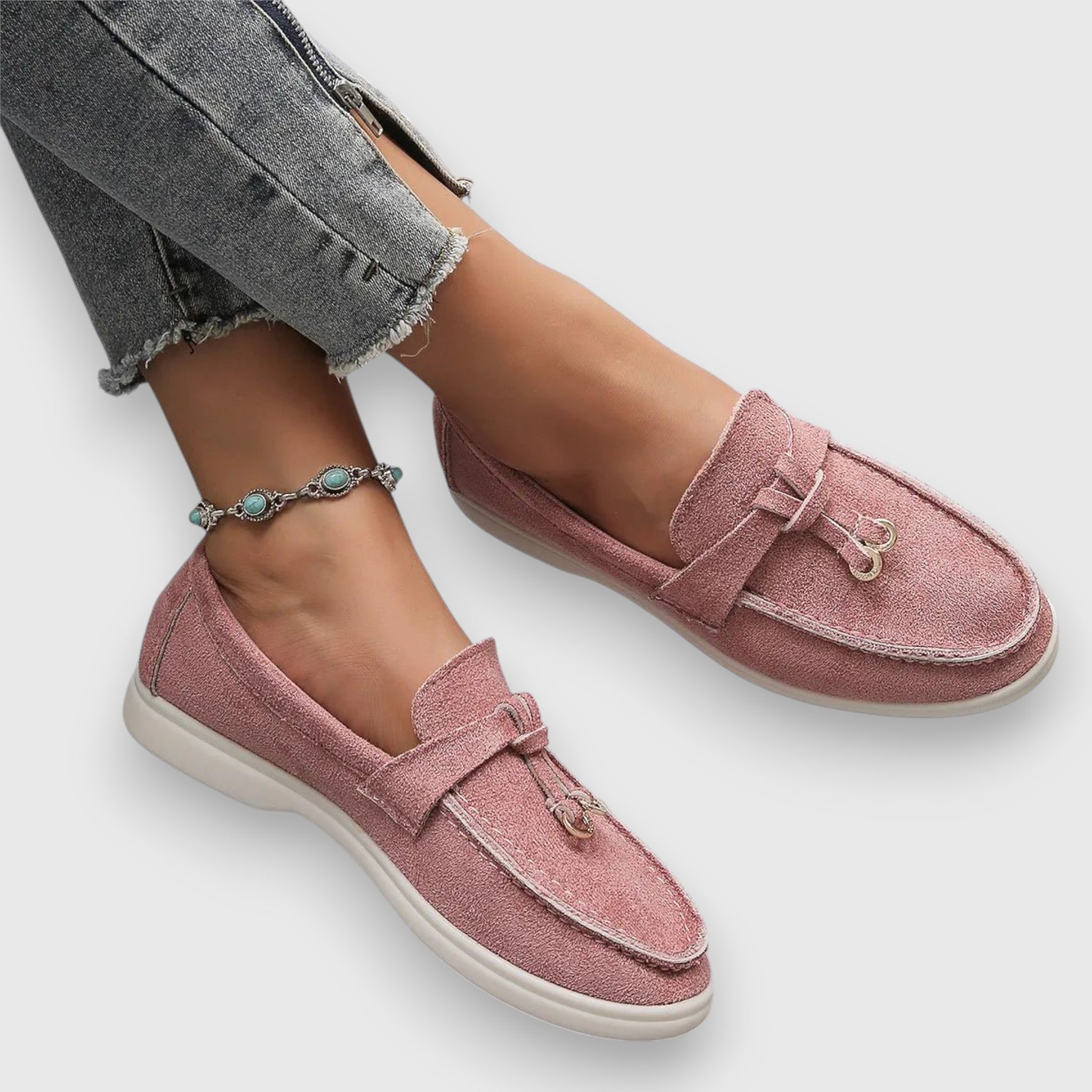 Women's Tassel Detail Loafers Slip-On Flat Everyday Shoes