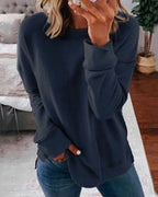 Women's Relaxed Fit Crew Neck Sweatshirt