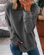 Women's Relaxed Fit Crew Neck Sweatshirt
