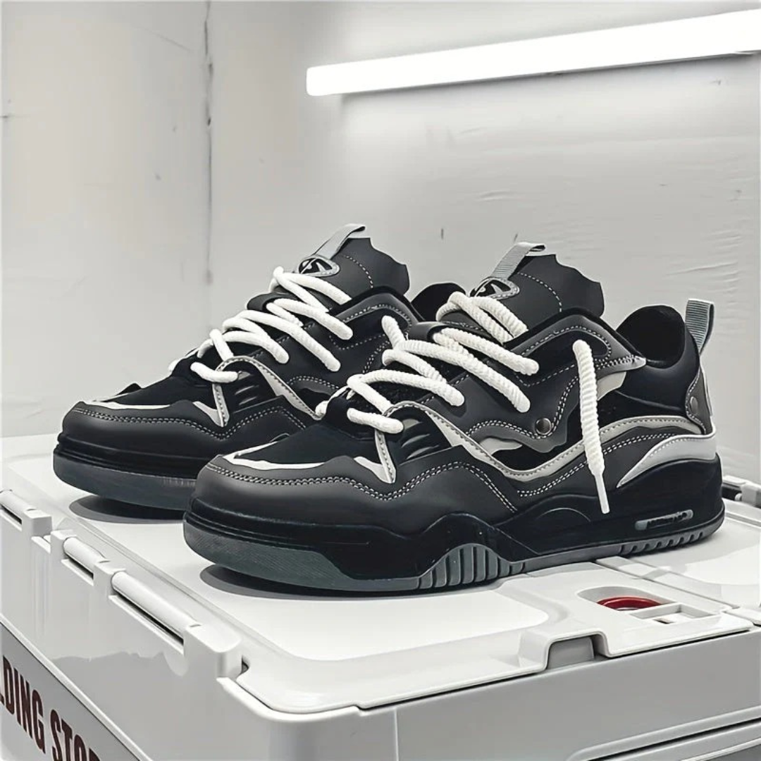 Men's Chunky Lifestyle Trainers Cushioned Streetwear Sneakers for Everyday