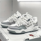 Men's Chunky Lifestyle Trainers Cushioned Streetwear Sneakers for Everyday