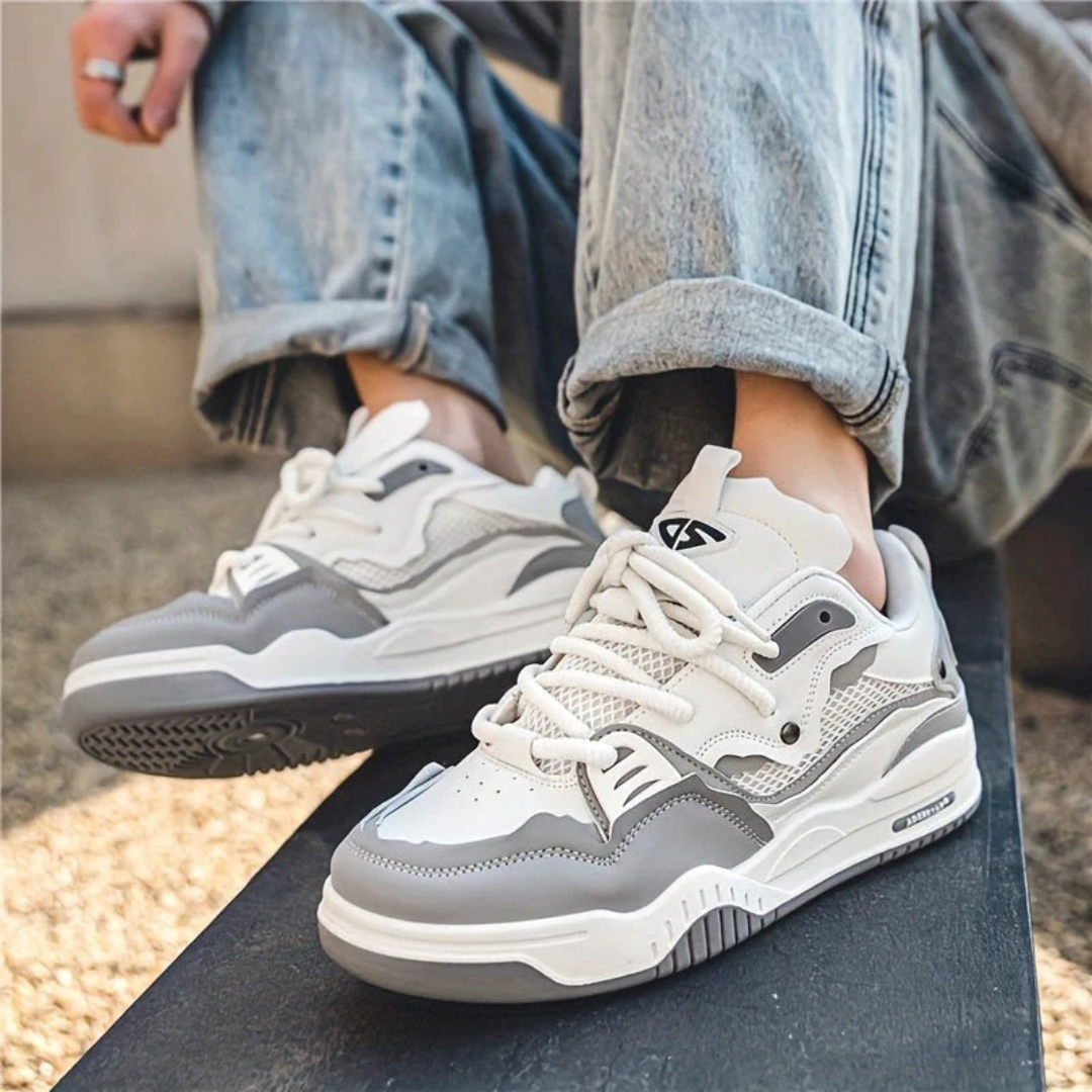 Men's Chunky Lifestyle Trainers Cushioned Streetwear Sneakers for Everyday