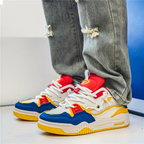 Men's Chunky Lifestyle Trainers Cushioned Streetwear Sneakers for Everyday