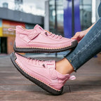 Women's Orthopedic Leather Sneakers Everyday Comfort