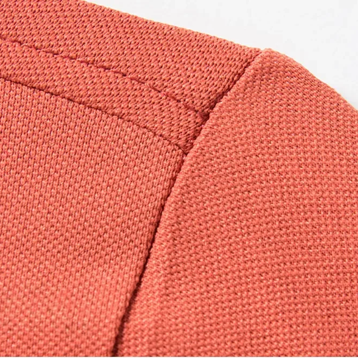 Men's Contrast Collar Polo Shirt Refined Smart Casual Style