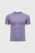 Men's Textured Raglan Sleeve T Shirt For Active Days